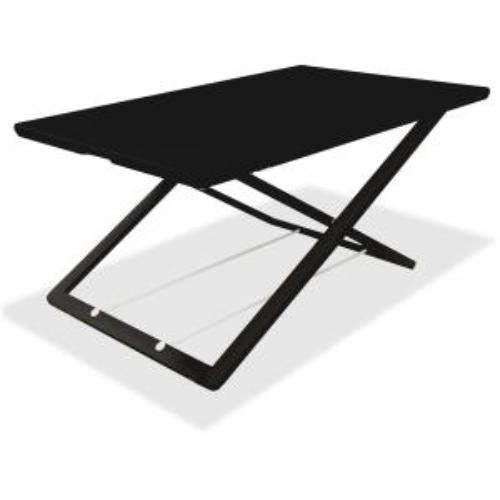 Lorell LLR99855 Slim Adjust Desk Riser, Black