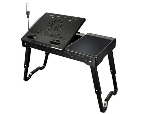 Kings Brand Multifunctional Laptop Table Stand With Cooling Fan & USB Ports