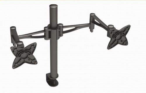 Impact Mounts Dual Arm Articulating Lcd Monitor Desk Mount Bracket 13-27