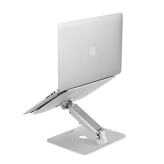 SKYZONAL Laptop stand New Design Aluminum height adjustable Dest Armrest Computer Arm Support PC Tablet Mount Desktop Tablet Stand For Computer PC Notebook Macbook Ipad