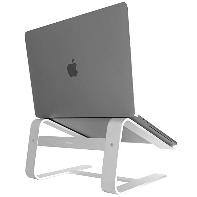 Macally Aluminum Laptop Stand for Desk & for All Apple Macbook 12