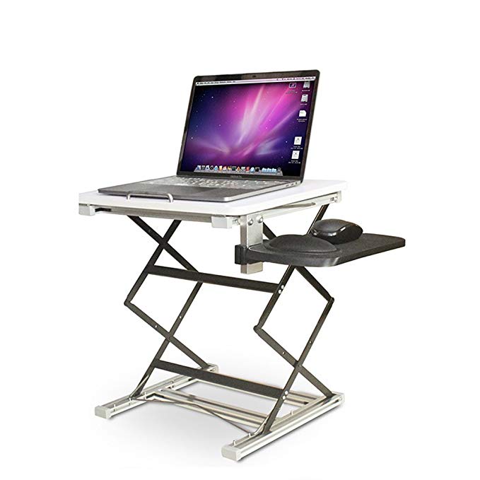 Annstory Laptop Desk, Portable Riser and Standing Table Adjustable Riser Height 4.9