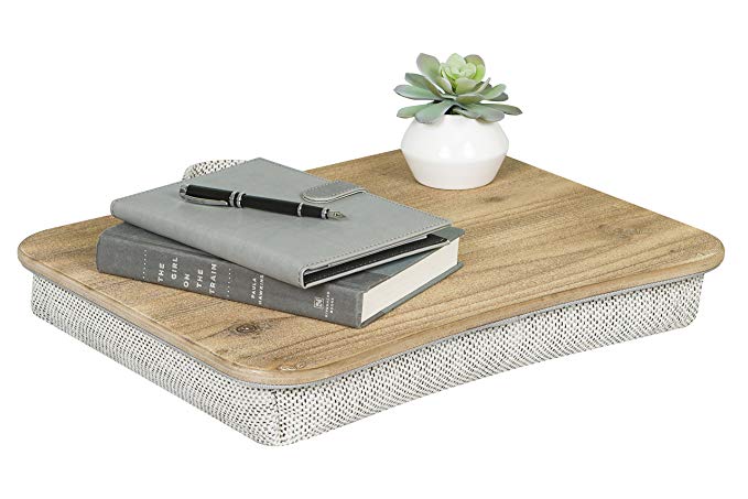 LapGear Heritage Lap Desk - Rustic Brown (Fits up to 17