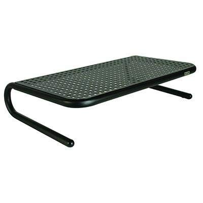 Metal Art Monitor Stand, 18 1/2 x 12 1/4 x 5 1/4, Black