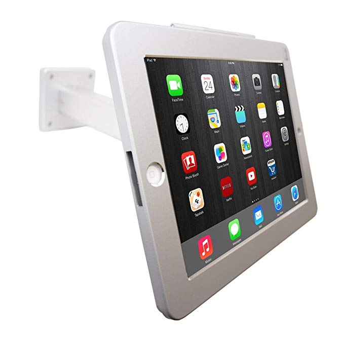 ANGEL POS 1521030 iPad POS Wall Mount Stand or Desktop Stand with Security Lock Projector Accessory